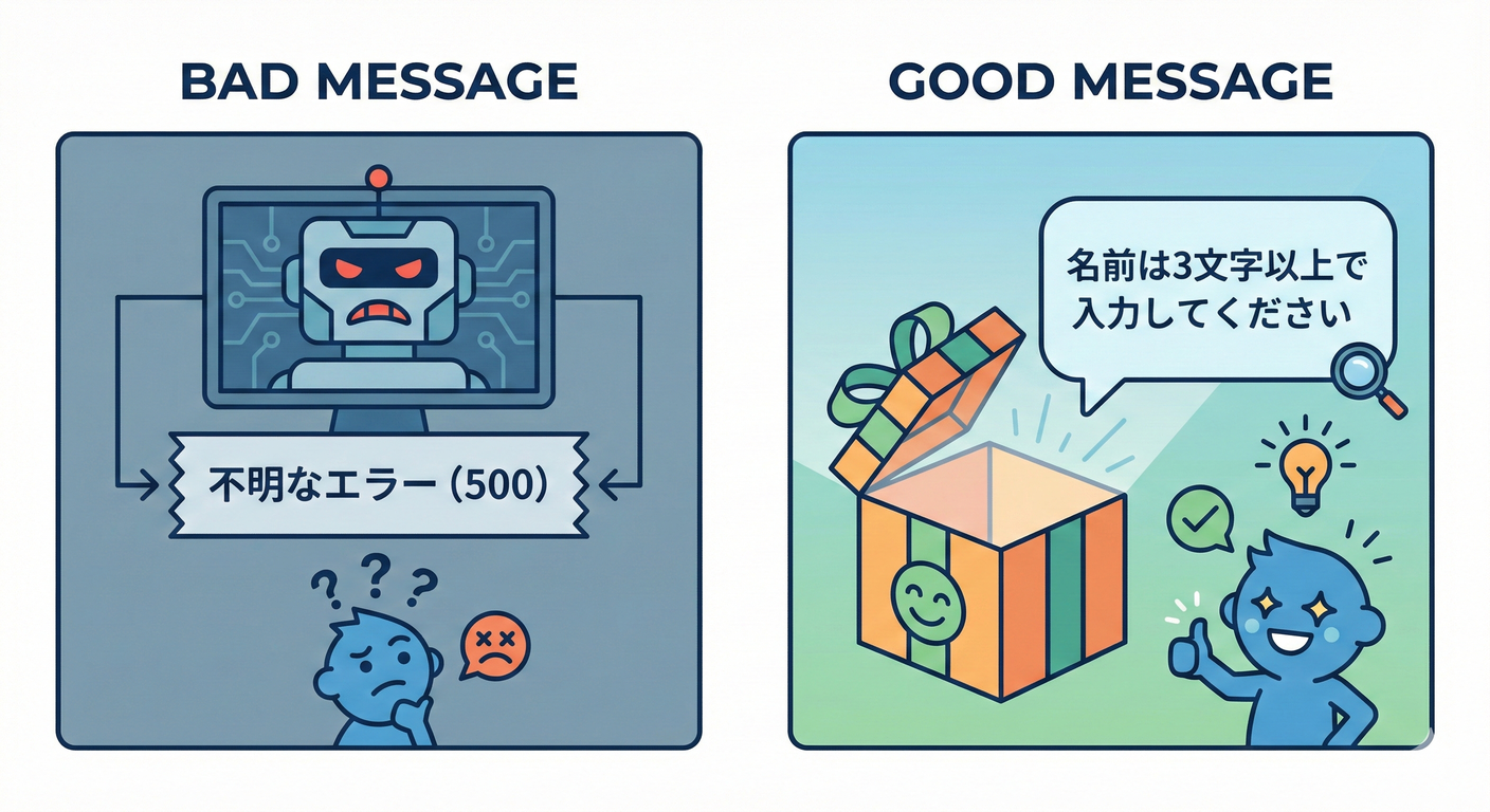 Friendly Error Gift Box