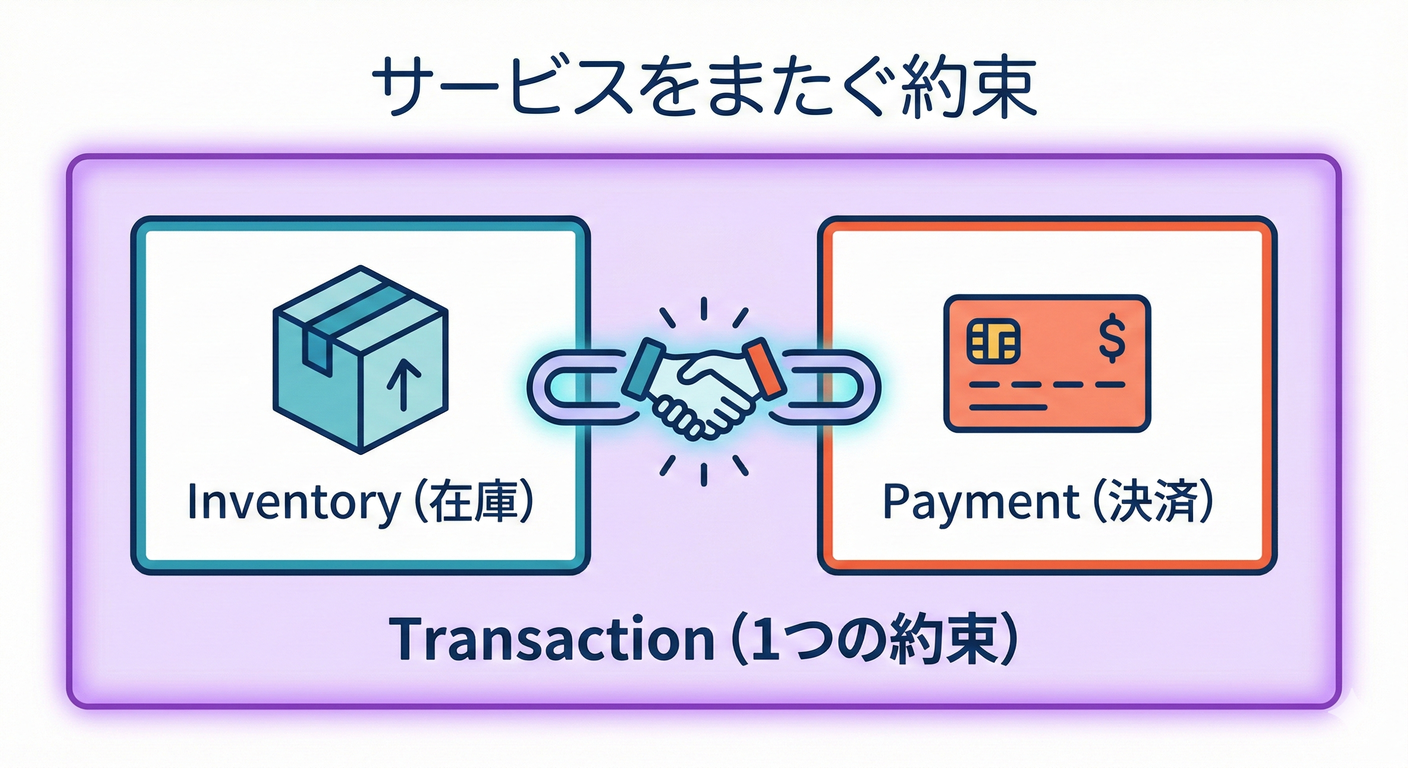 分散トランザクション