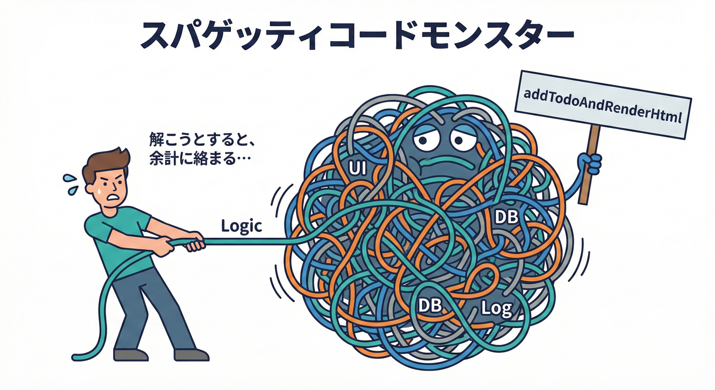 Spaghetti Code Monster