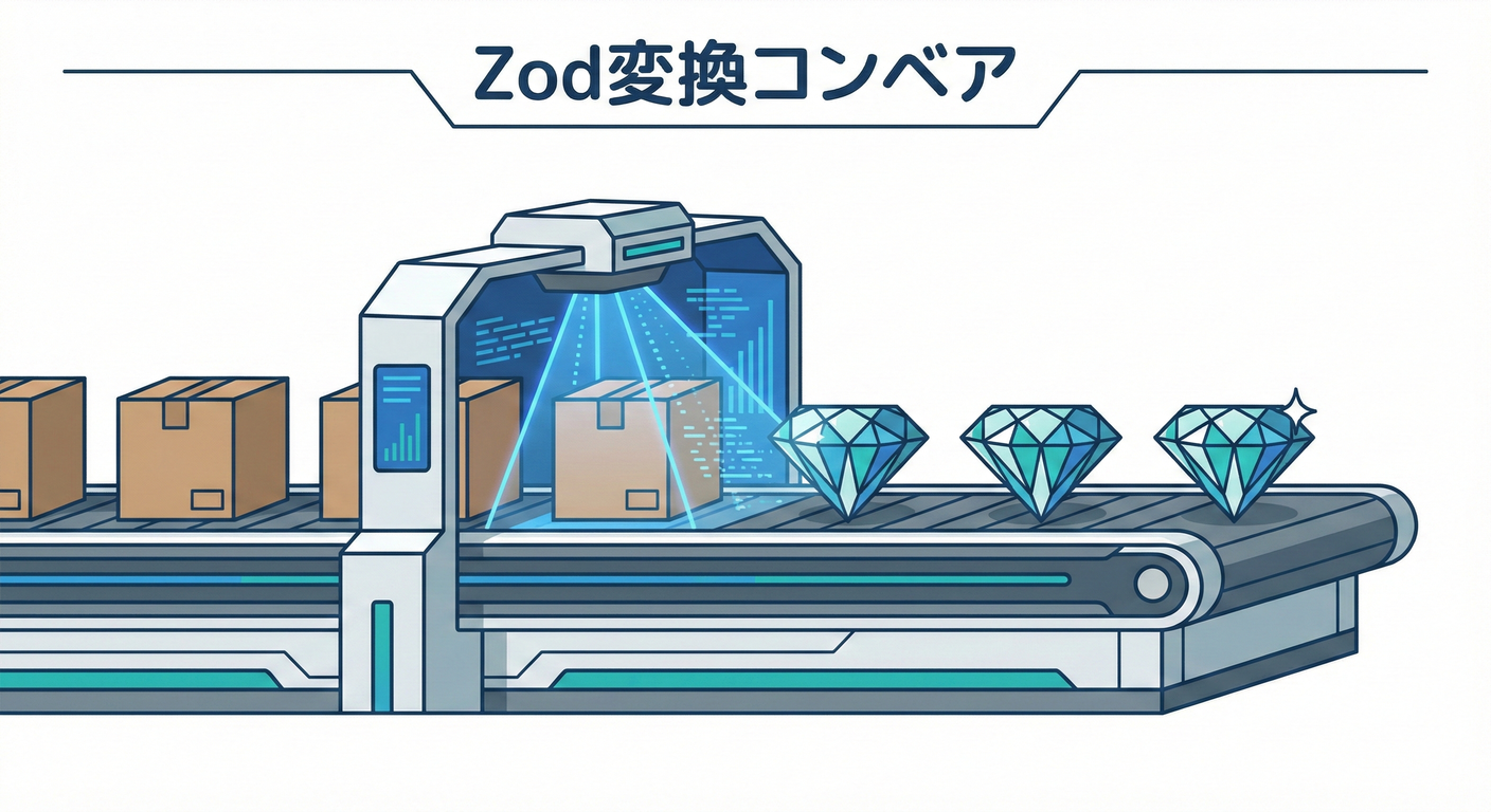 Zod変換コンベア