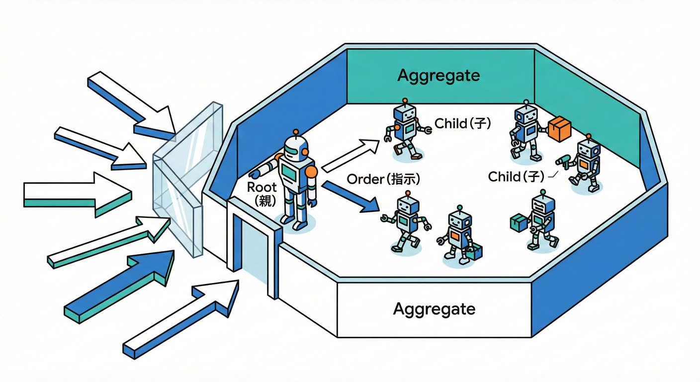 Aggregate Root Gate