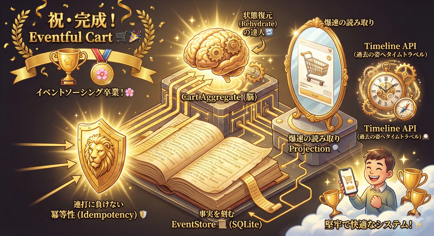 卒業制作のゴール：Eventful Cart完成！