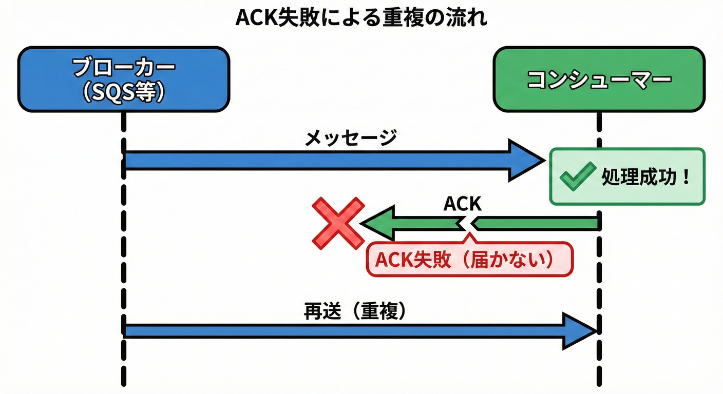 ACK Failure and Message Retry