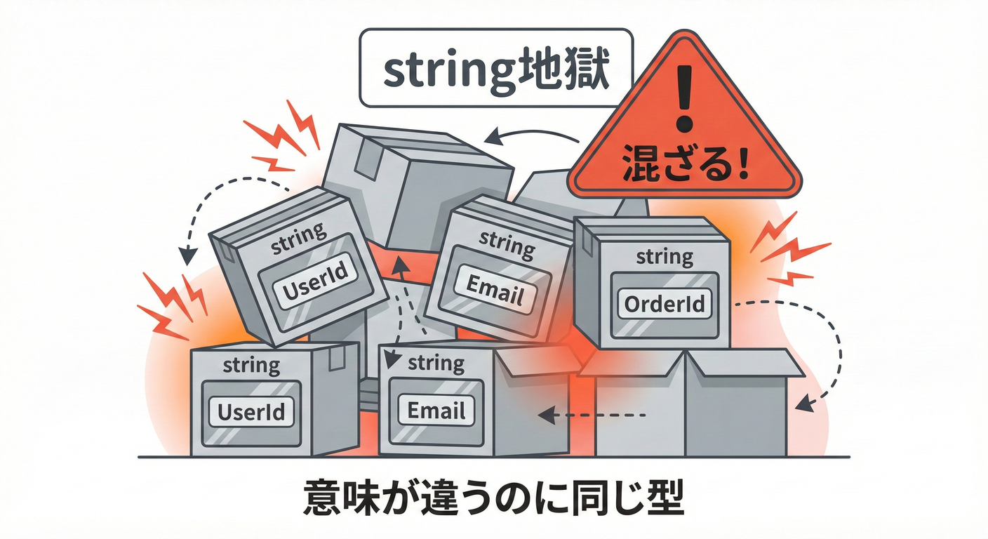 第7章　プリミティブ地獄（string/numberだらけ）を体験する🧟‍♀️➡️😇