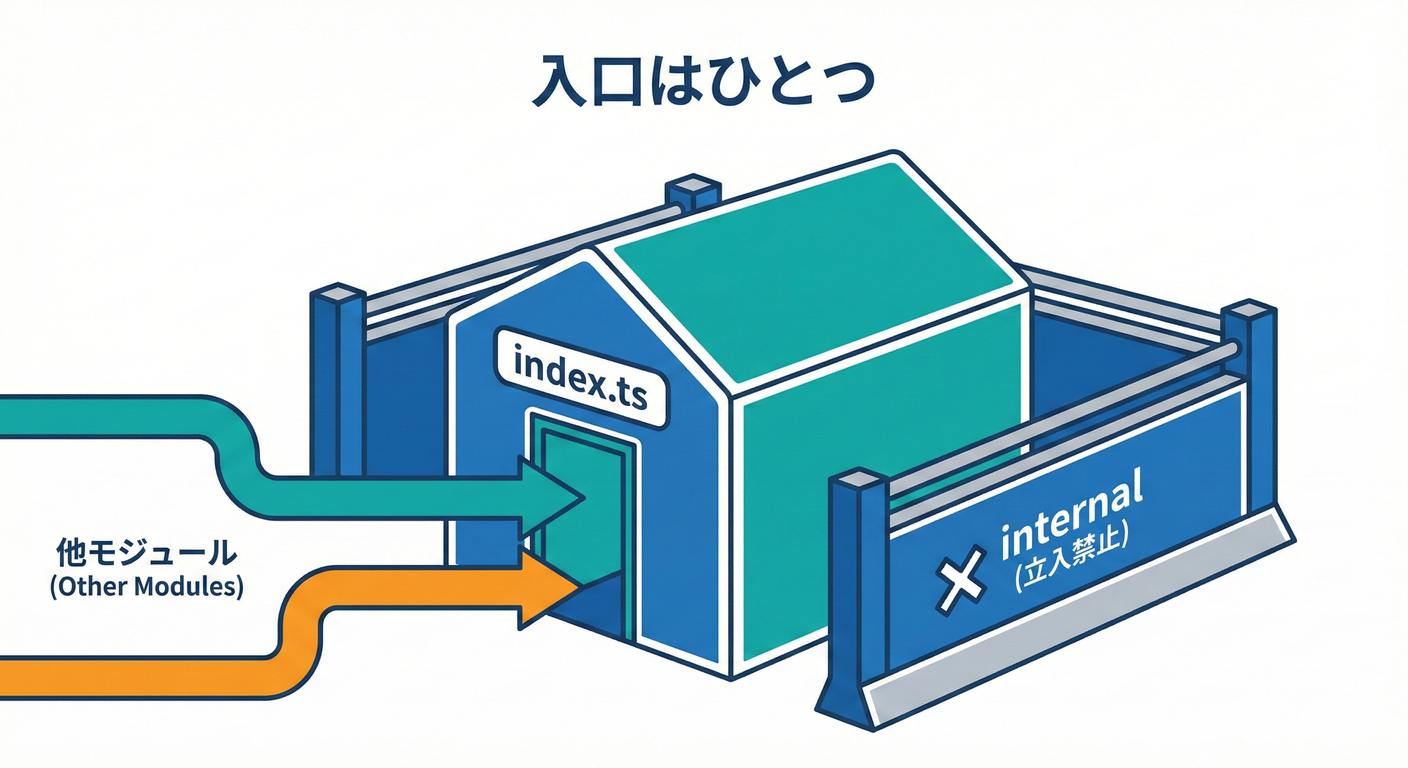 入口はひとつ (Single Entrance)