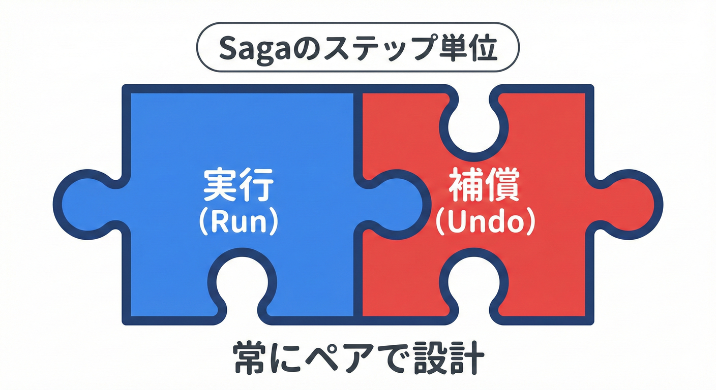 Saga Step Pair