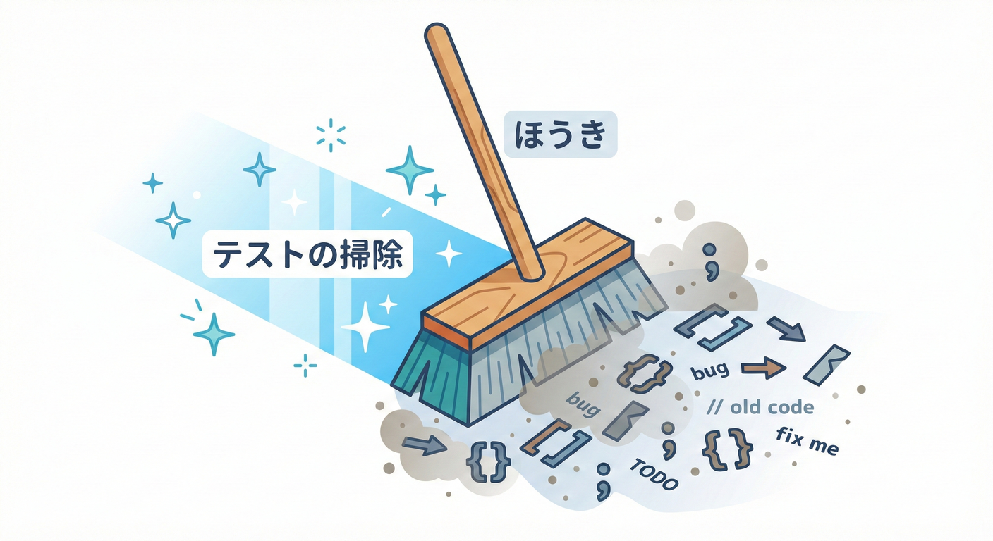 テストコードの掃除