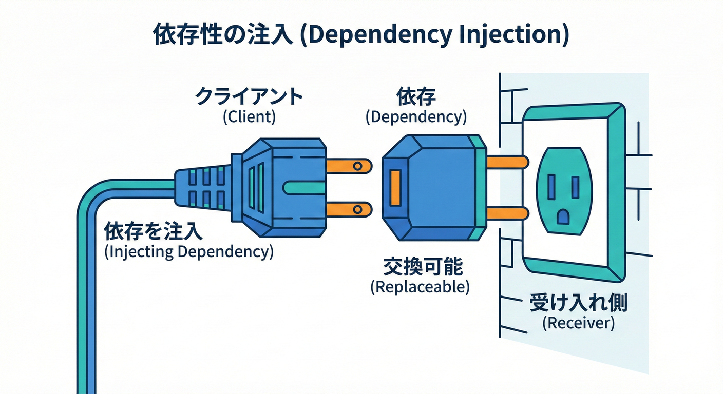 差し替え可能なプラグ