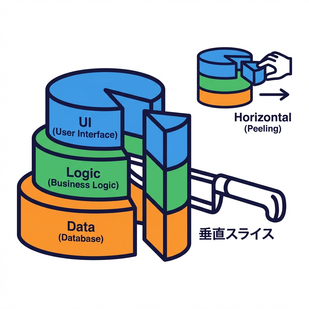 ユースケースを“縦に切る”